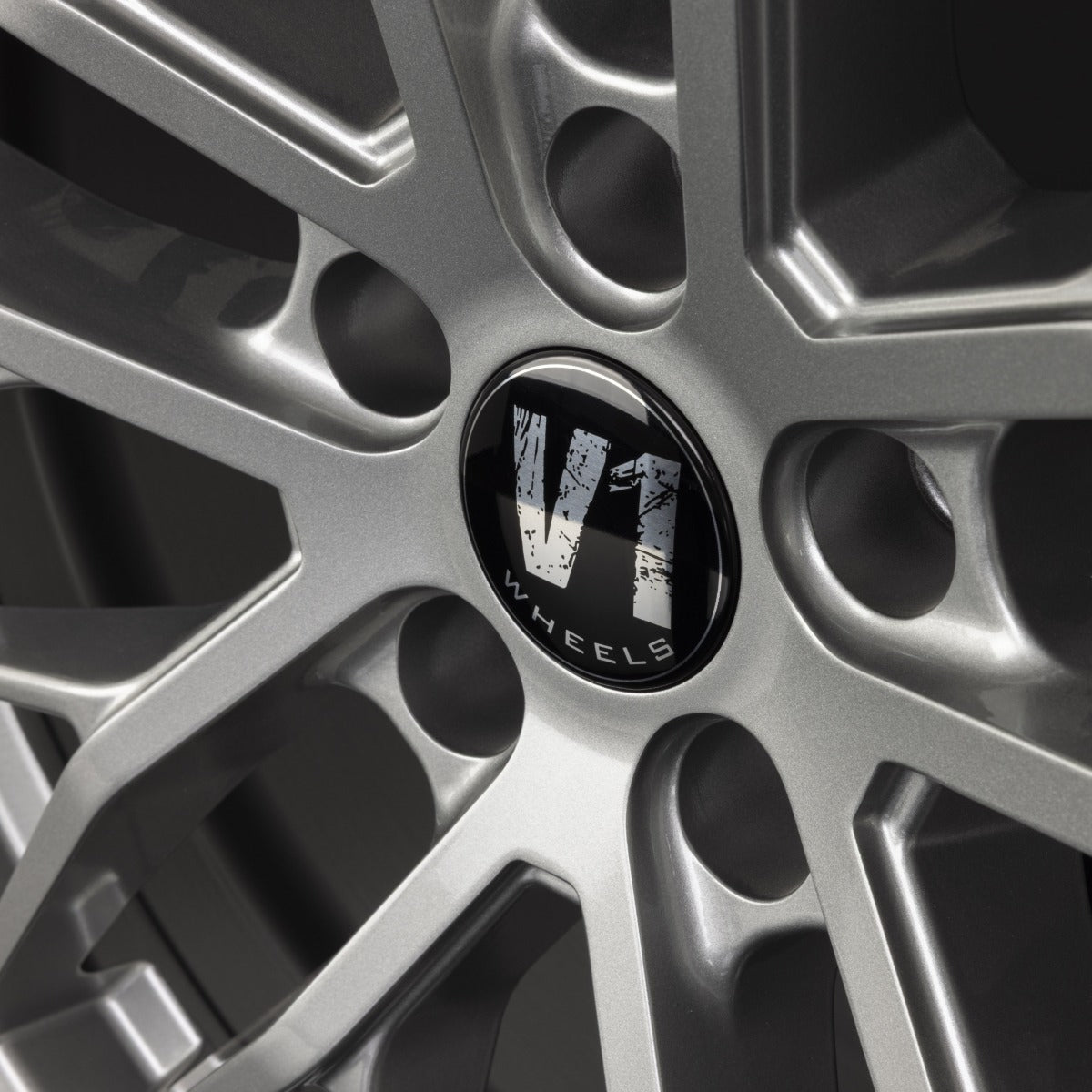V1 Wheels DS2 Grau Glänzend Lackiert Alufelge 9x20 Zoll ET30 LK 5x112 ML66.6 – Bild 3