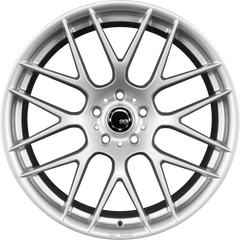SX-Wheels SX3-FF Hyper Silver (HS) Alufelge 9.5x19 Zoll ET45 LK 5x112 ML72.6