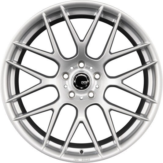 SX-Wheels SX3-FF Hyper Silver (HS) Alufelge 9.5x19 Zoll ET35 LK 5x120 ML72.6