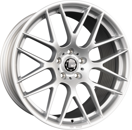 SX-Wheels SX3-FF Hyper Silver (HS) Alufelge 9.5x19 Zoll ET35 LK 5x120 ML72.6 – Bild 2