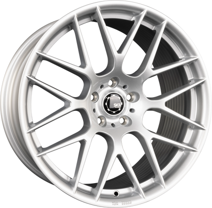 SX-Wheels SX3-FF Hyper Silver (HS) Alufelge 9.5x19 Zoll ET35 LK 5x120 ML72.6 – Bild 2