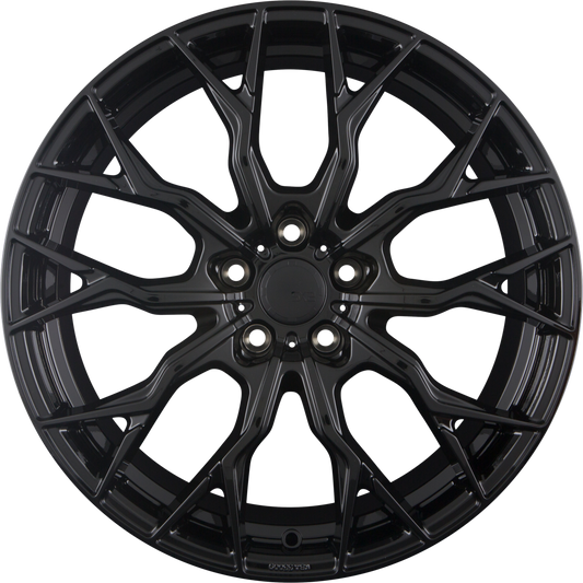 SX-Wheels SX2 Glossy Black Alufelge 8.5x19 Zoll ET30 LK 5x112 ML72.6