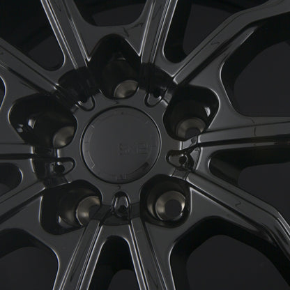 SX-Wheels SX2 Glossy Black Alufelge 8.5x19 Zoll ET45 LK 5x112 ML72.6 – Bild 4
