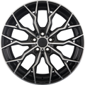 SX-Wheels SX2 Glossy Black Machined Alufelge 8.5x19 Zoll ET30 LK 5x112 ML72.6