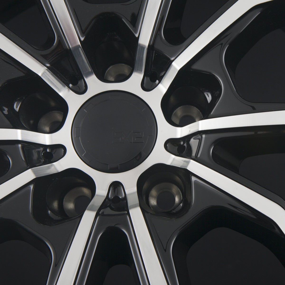 SX-Wheels SX2 Glossy Black Machined Alufelge 8.5x19 Zoll ET30 LK 5x112 ML72.6 – Bild 4