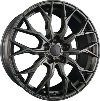 SX-Wheels SX2 Glossy Gunmetal Alufelge 8.5x19 Zoll ET30 LK 5x112 ML72.6 – Bild 2