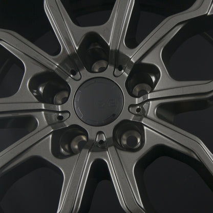 SX-Wheels SX2 Glossy Gunmetal Alufelge 8.5x19 Zoll ET45 LK 5x112 ML72.6 – Bild 4
