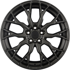 SX-Wheels SX2 Glossy Gunmetal Alufelge 8.5x19 Zoll ET35 LK 5x120 ML72.6