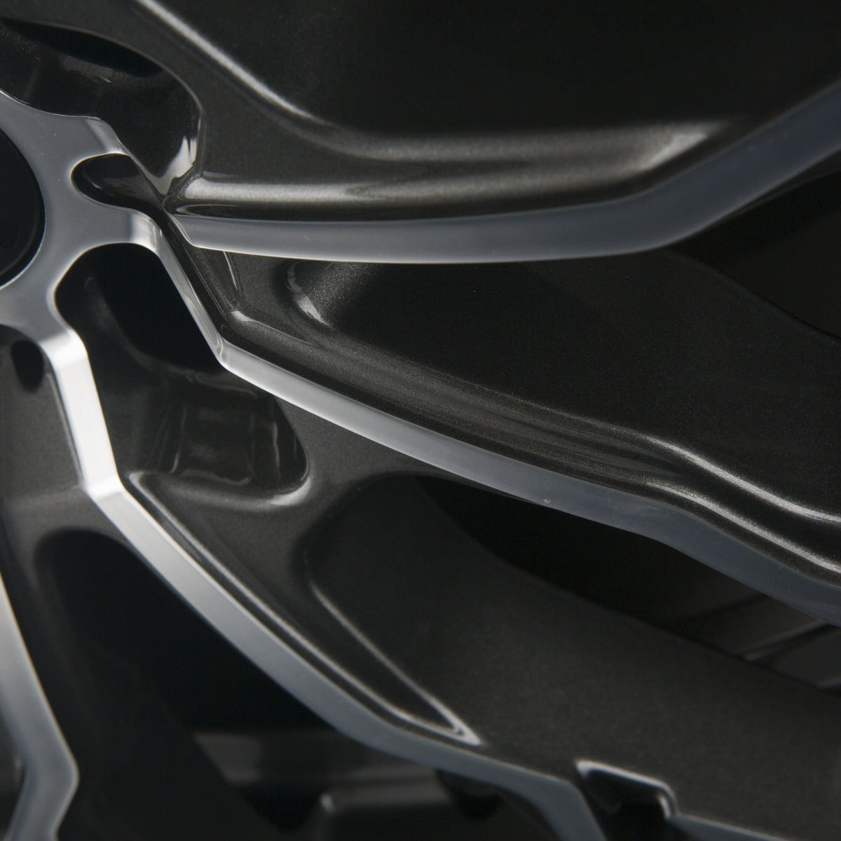 SX-Wheels SX2 Glossy Gunmetal Machined Alufelge 8.5x19 Zoll ET30 LK 5x112 ML72.6 – Bild 5