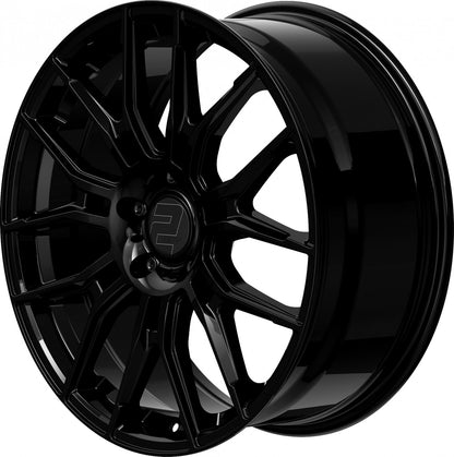 2DRV WH42 schwarz glänzend lackiert 8.5x20 ET30 - LK5/112 ML66.6