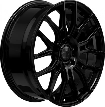 2DRV WH42 schwarz glänzend lackiert 8.5x20 ET45 - LK5/112 ML66.6
