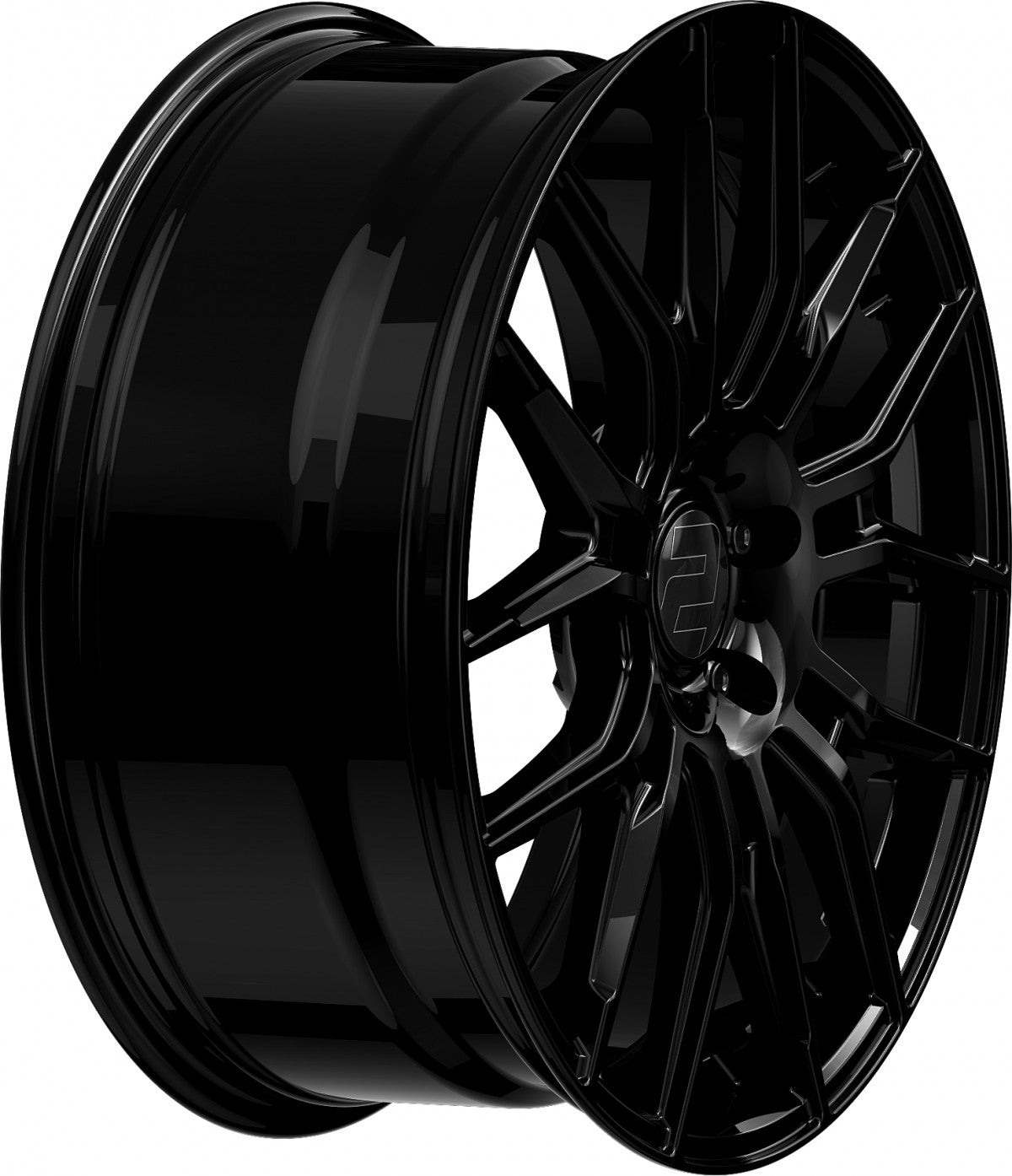 2DRV WH42 schwarz glänzend lackiert 8.5x20 ET45 - LK5/112 ML66.6