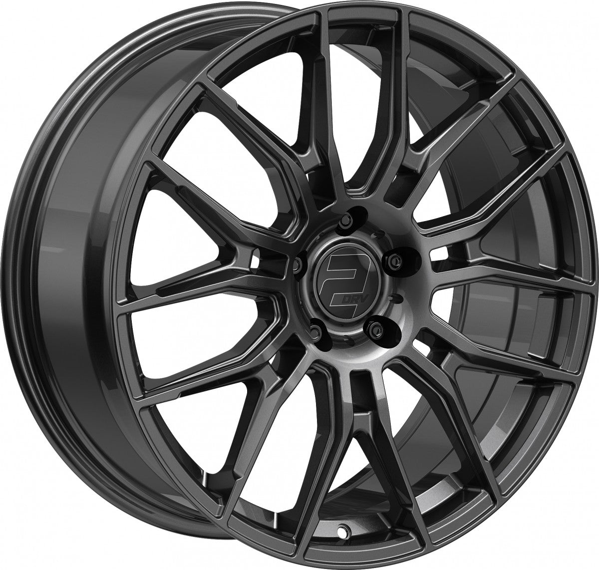2DRV WH42 dark gunmetal lackiert 8.5x20 ET30 - LK5/112 ML66.6