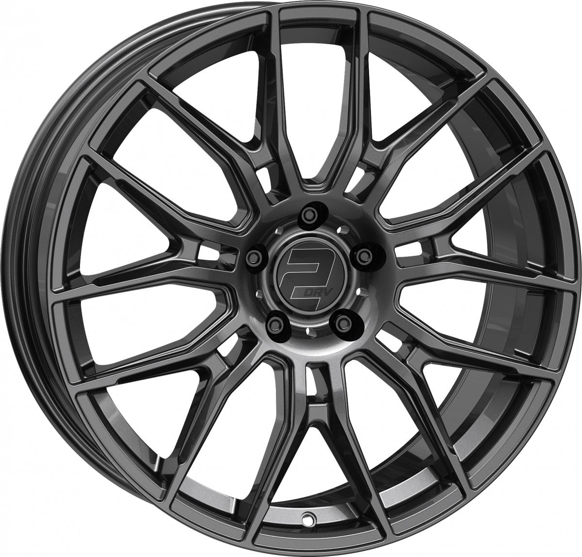 2DRV WH42 dark gunmetal lackiert 8.5x20 ET35 - LK5/112 ML66.6