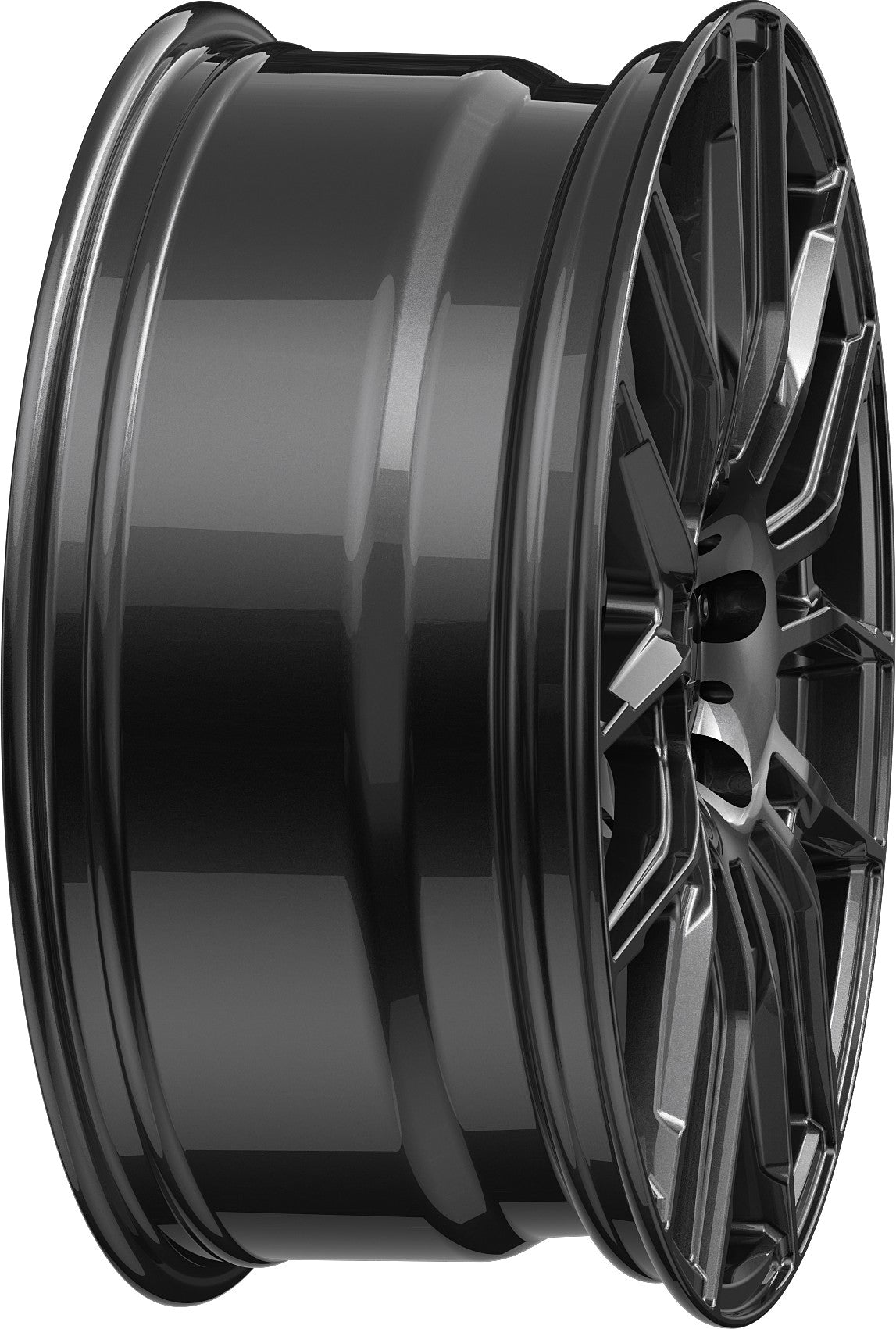 2DRV WH42 dark gunmetal lackiert 8.5x20 ET35 - LK5/112 ML66.6
