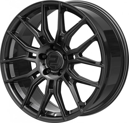 2DRV WH42 dark gunmetal lackiert 8.5x20 ET45 - LK5/112 ML66.6