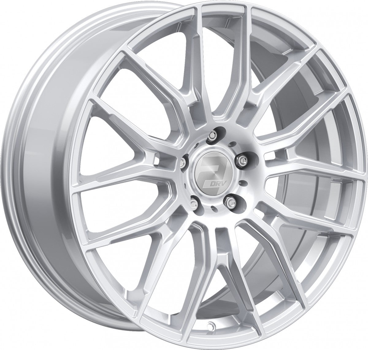 2DRV WH42 race silber lackiert 8.5x20 ET35 - LK5/112 ML66.6