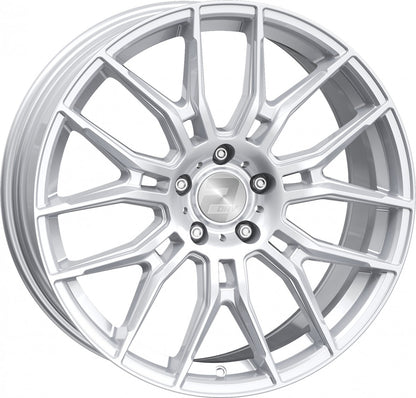 2DRV WH42 race silber lackiert 8.5x20 ET45 - LK5/112 ML66.6