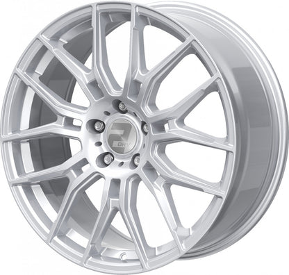 2DRV WH42 race silber lackiert 8.5x20 ET45 - LK5/112 ML66.6