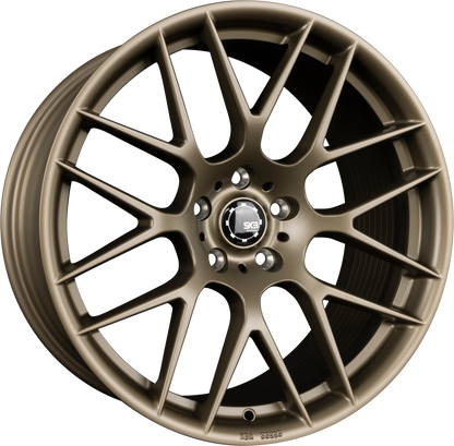 SX-Wheels SX3-FF Matt Bronze (BR) Alufelge 9.5x19 Zoll ET45 LK 5x112 ML72.6 – Bild 2