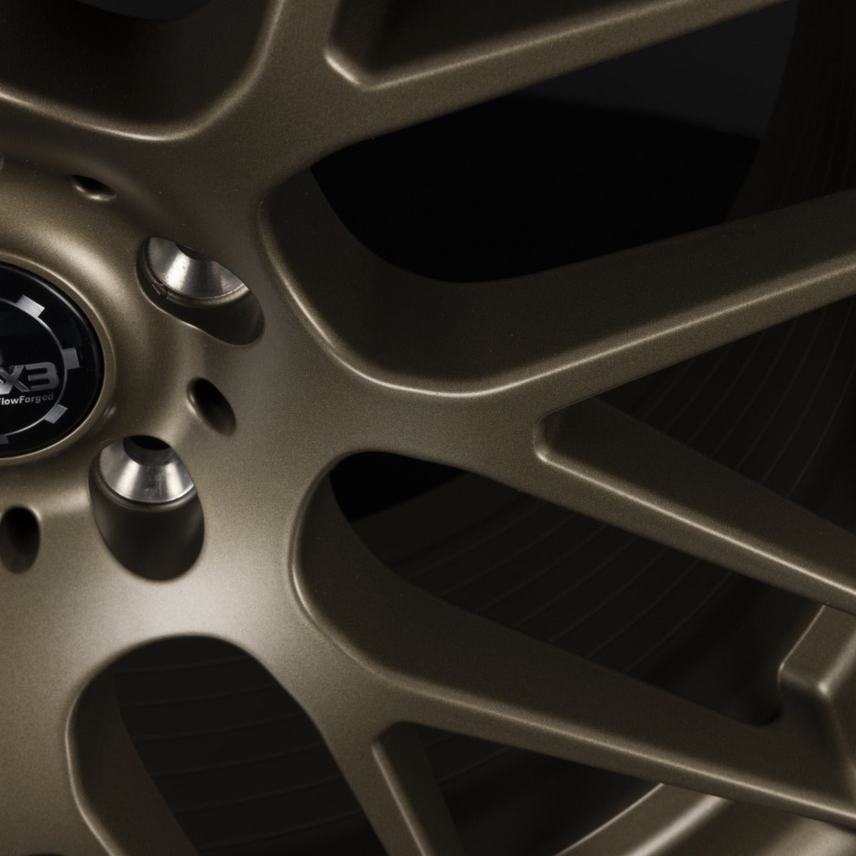 SX-Wheels SX3-FF Matt Bronze (BR) Alufelge 9.5x19 Zoll ET45 LK 5x112 ML72.6 – Bild 4