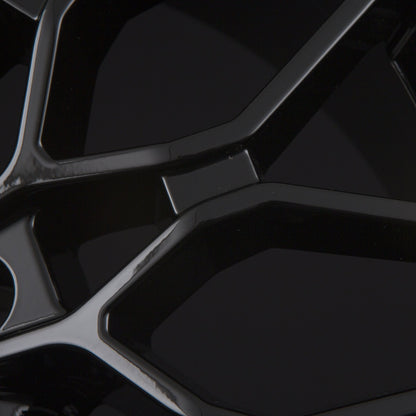 SX-Wheels SX1 Glossy Black (GB) Alufelge 8.5x19 Zoll ET30 LK 5x112 ML72.6 – Bild 5
