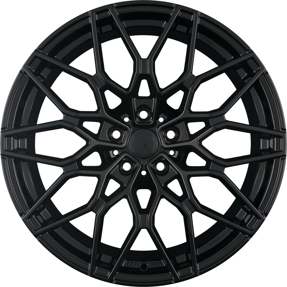 SX-Wheels SX1 Glossy Black (GB) Alufelge 8.5x19 Zoll ET45 LK 5x112 ML72.6