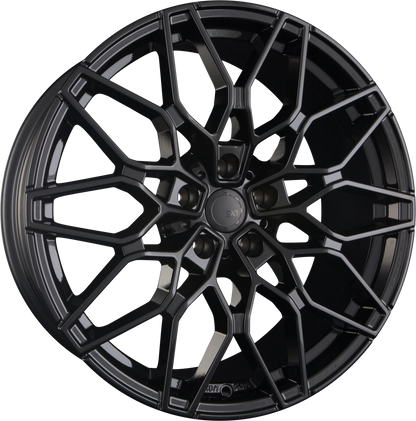 SX-Wheels SX1 Glossy Black (GB) Alufelge 8.5x19 Zoll ET45 LK 5x112 ML72.6 – Bild 2