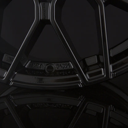 SX-Wheels SX1 Glossy Black (GB) Alufelge 8.5x19 Zoll ET35 LK 5x120 ML72.6 – Bild 3