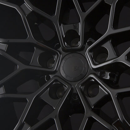 SX-Wheels SX1 Glossy Black (GB) Alufelge 8.5x19 Zoll ET35 LK 5x120 ML72.6 – Bild 4