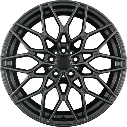 SX-Wheels SX1 Glossy Gunmetal (GG) Alufelge 8.5x19 Zoll ET45 LK 5x112 ML72.6