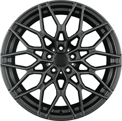 SX-Wheels SX1 Glossy Gunmetal (GG) Alufelge 8.5x19 Zoll ET45 LK 5x112 ML72.6