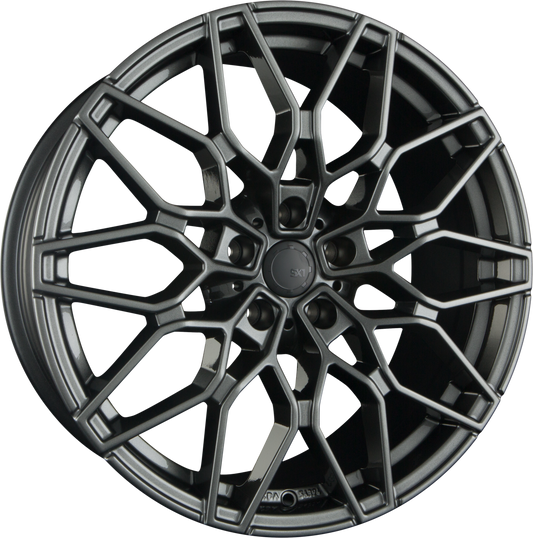 SX-Wheels SX1 Glossy Gunmetal (GG) Alufelge 8.5x19 Zoll ET35 LK 5x120 ML72.6 – Bild 2