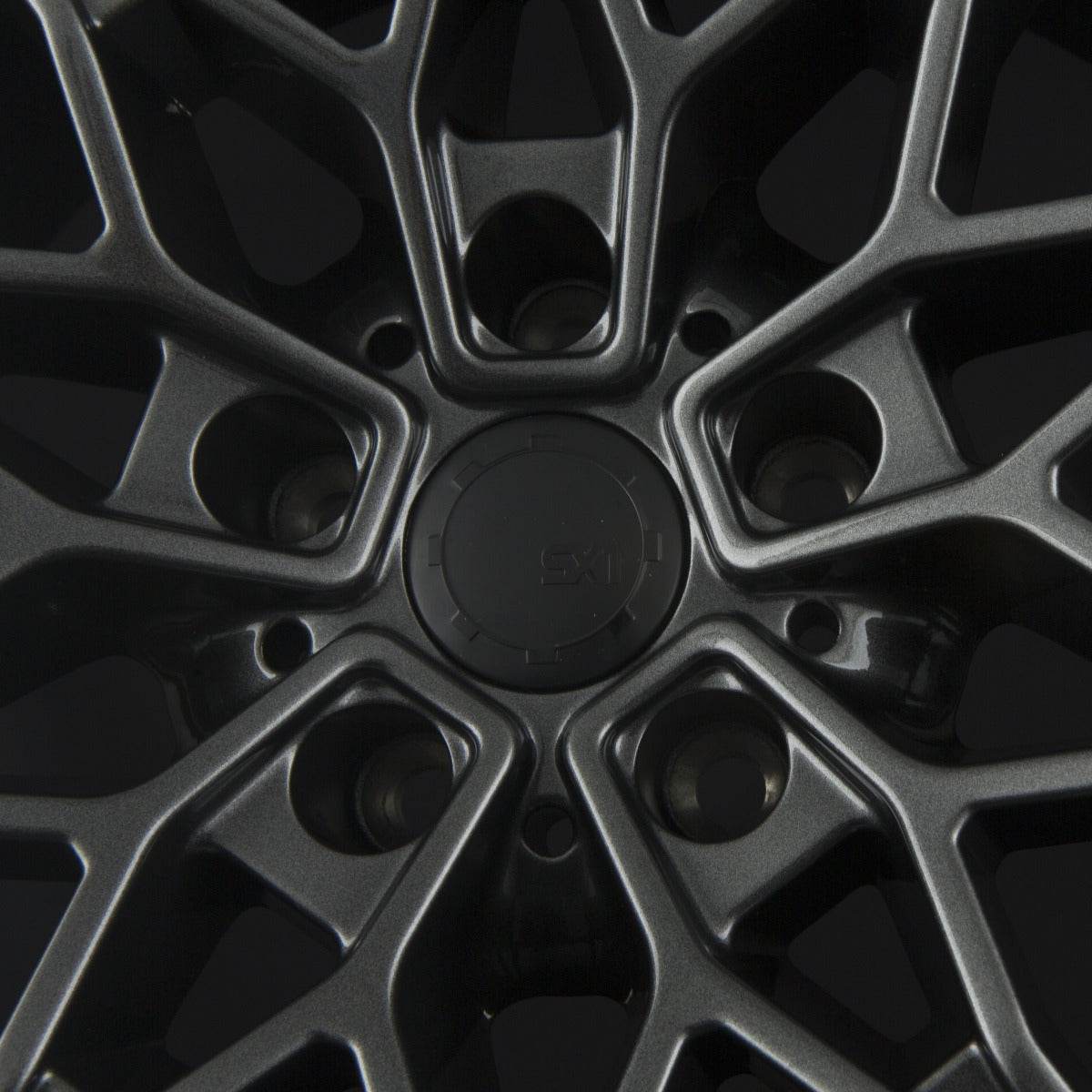 SX-Wheels SX1 Glossy Gunmetal (GG) Alufelge 8.5x19 Zoll ET35 LK 5x120 ML72.6 – Bild 4