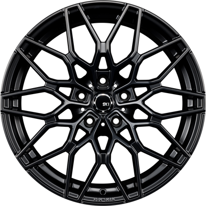 SX-Wheels SX1 Matt Black (SW) Alufelge 8.5x19 Zoll ET35 LK 5x120 ML72.6
