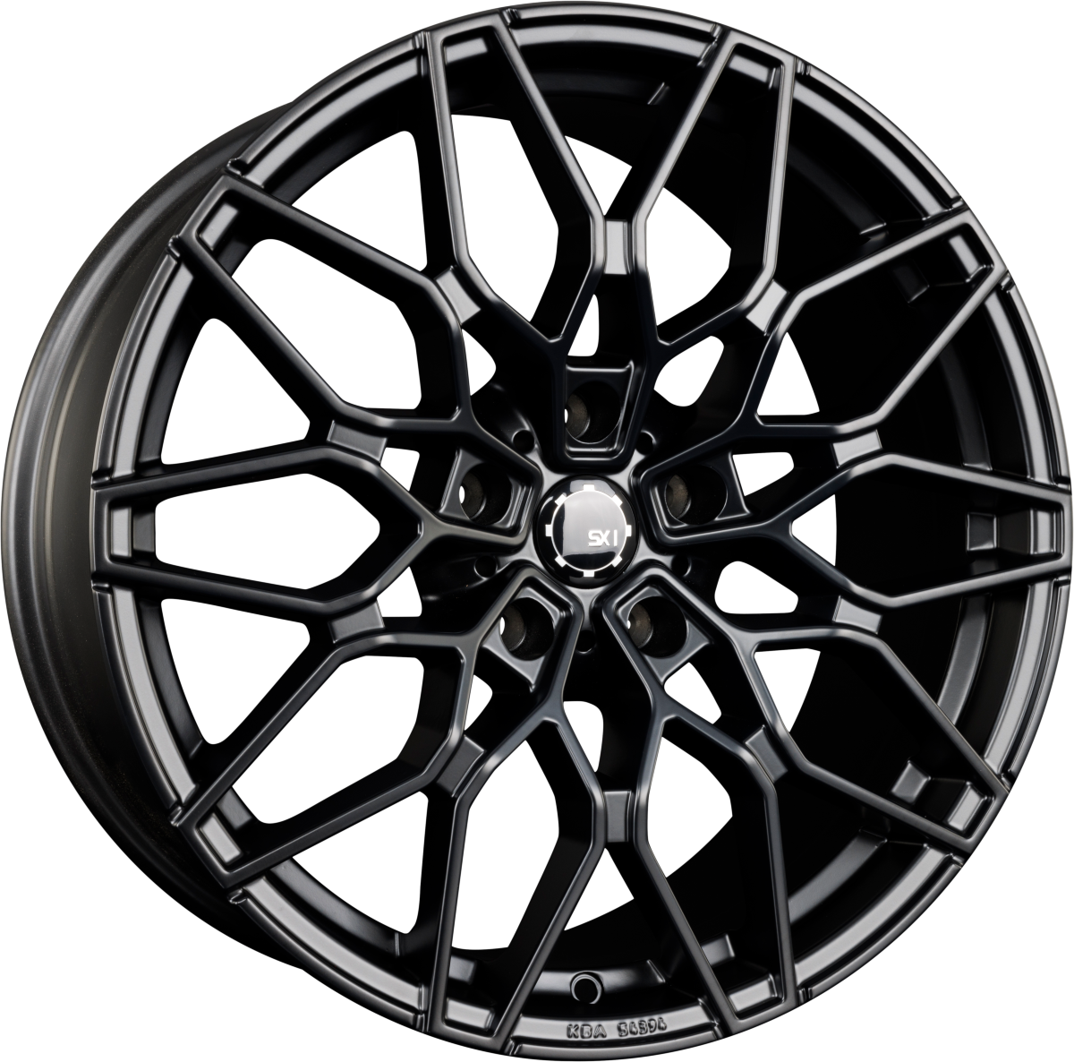 SX-Wheels SX1 Matt Black (SW) Alufelge 8.5x19 Zoll ET35 LK 5x120 ML72.6 – Bild 2