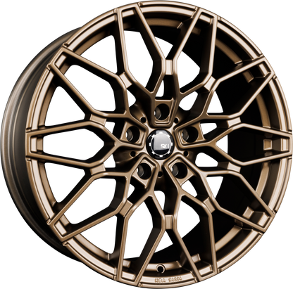 SX-Wheels SX1 Matt Bronze (BR) Alufelge 8.5x19 Zoll ET45 LK 5x112 ML72.6 – Bild 2