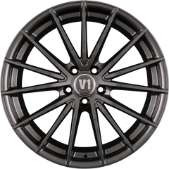 V1 Wheels V2 Daytona Grau DG+ Alufelge 8x18 Zoll ET45 LK 5x112 ML66.6