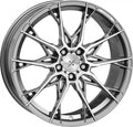Axxion X1 daytona grau hochglanzpoliert Alufelge 8.5x19 Zoll ET45 LK 5x112 ML72.6