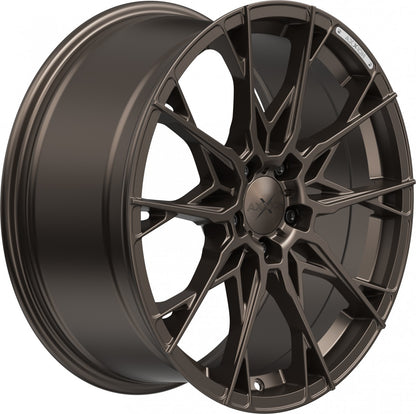 Axxion X1 bronze matt lackiert Alufelge 8.5x19 Zoll ET35 LK 5x112 ML72.6 – Bild 4