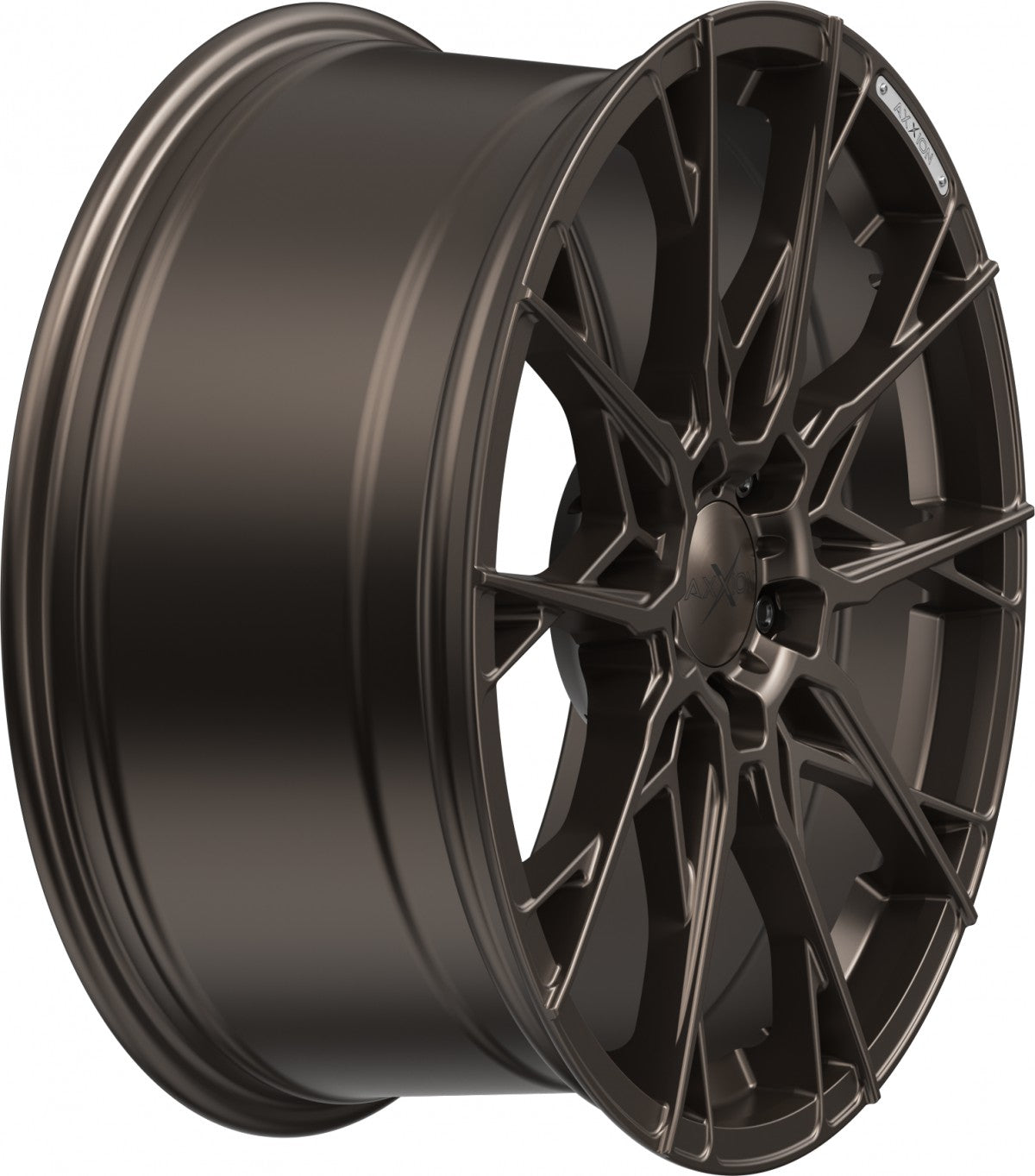 Axxion X1 bronze matt lackiert Alufelge 8.5x19 Zoll ET35 LK 5x112 ML72.6 – Bild 5