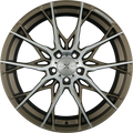 Axxion X1 Bronze Matt Poliert (BRP) Alufelge 8.5x19 Zoll ET35 LK 5x112 ML72.6