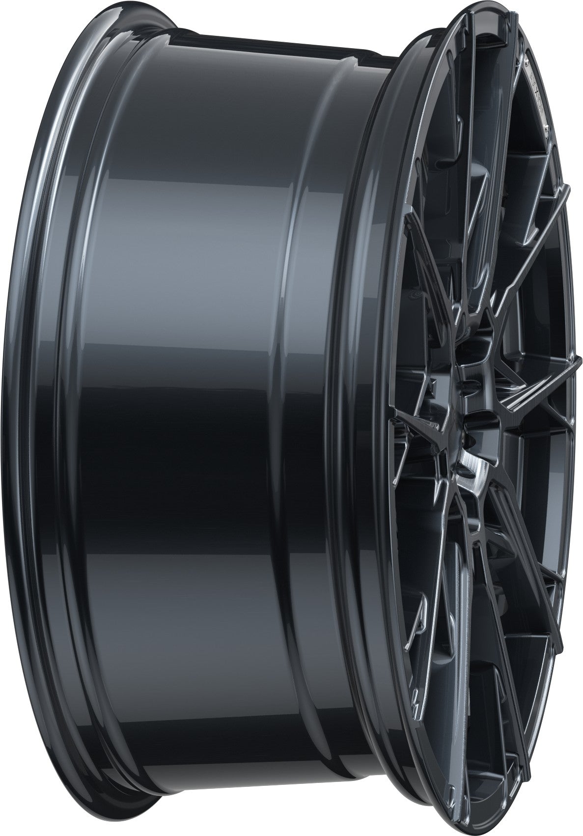 Axxion X1 smoke brushed aluminiumsilber Alufelge 8.5x19 Zoll ET35 LK 5x112 ML72.6 – Bild 6