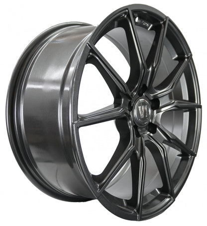 V1 Wheels V1 daytona grau lackiert Alufelge – Bild 3