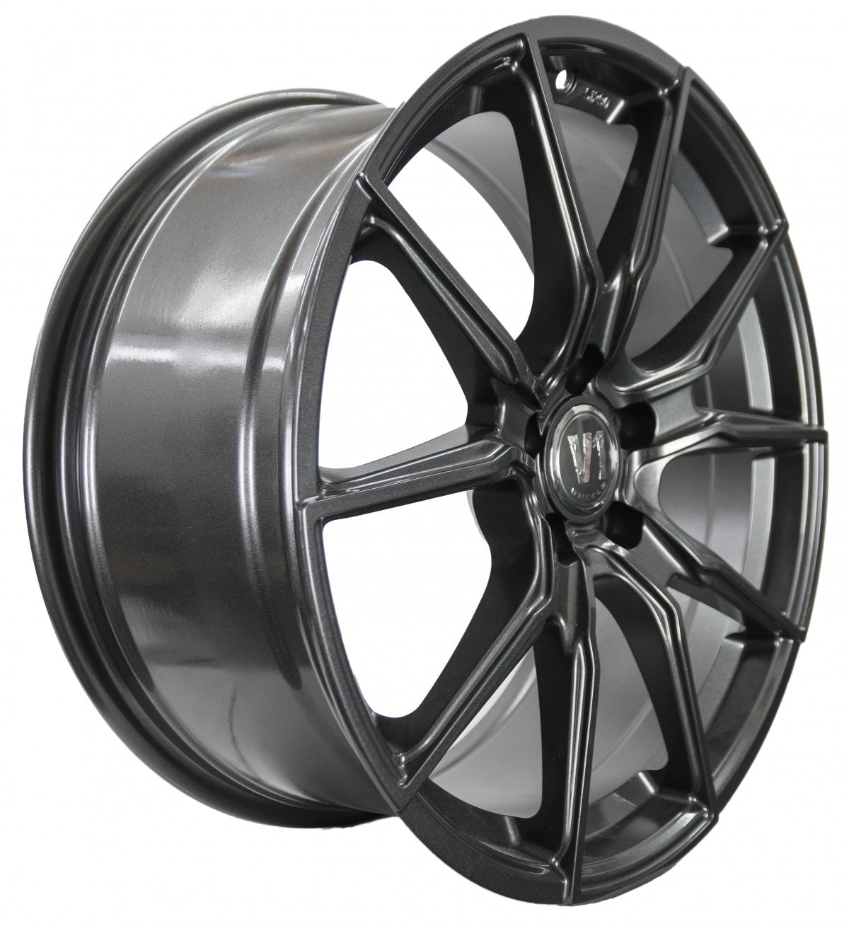 V1 Wheels V1 daytona grau lackiert Alufelge – Bild 3