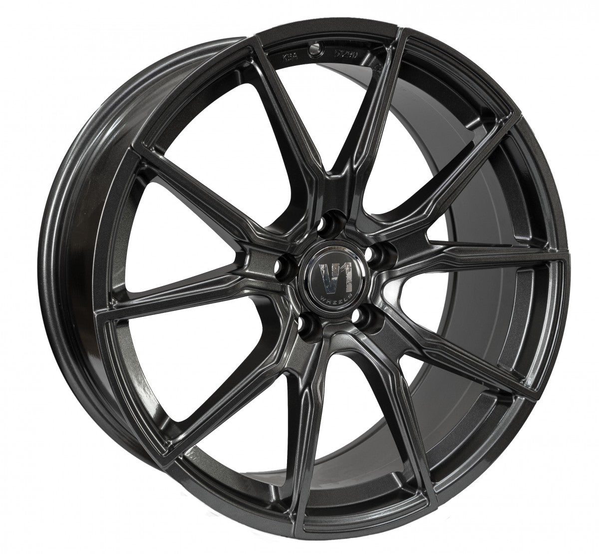 V1 Wheels V1 daytona grau lackiert Alufelge