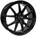 V1 Wheels V1 schwarz glänzend lackiert Alufelge