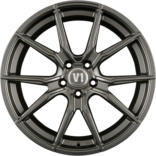 V1 Wheels V1 Daytona Grau Lackiert DG+ Alufelge 9x20 Zoll ET42 LK 5x112 ML66.6
