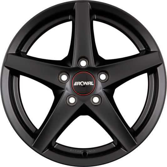 Ronal R41 Mattschwarz Alufelge 7x16 Zoll ET35 LK 5x120 ML72.5
