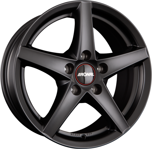 Ronal R41 Mattschwarz Alufelge 7x16 Zoll ET35 LK 5x120 ML72.5 – Bild 2